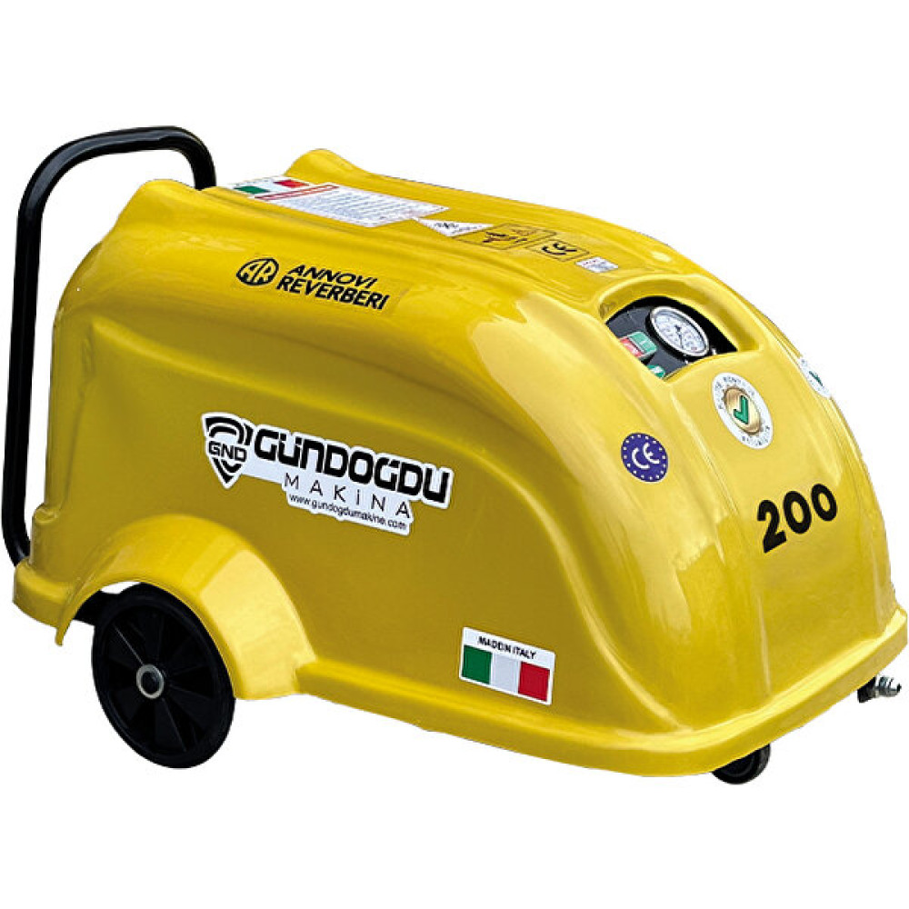 GND Gündoğdu Makina 200 Bar Basınçlı Italyan Pompalı Yıkama Makinası Bahçe Makinesi Fiyatı