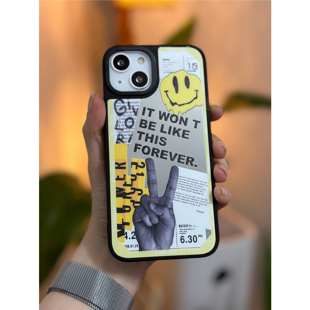 Go Aksesuar Iphone 13 - 14 - 15 Uyumlu Aynalı Forever Model Kılıf - iPhone 15 Cep Telefonu Kılıfı Fiyatı