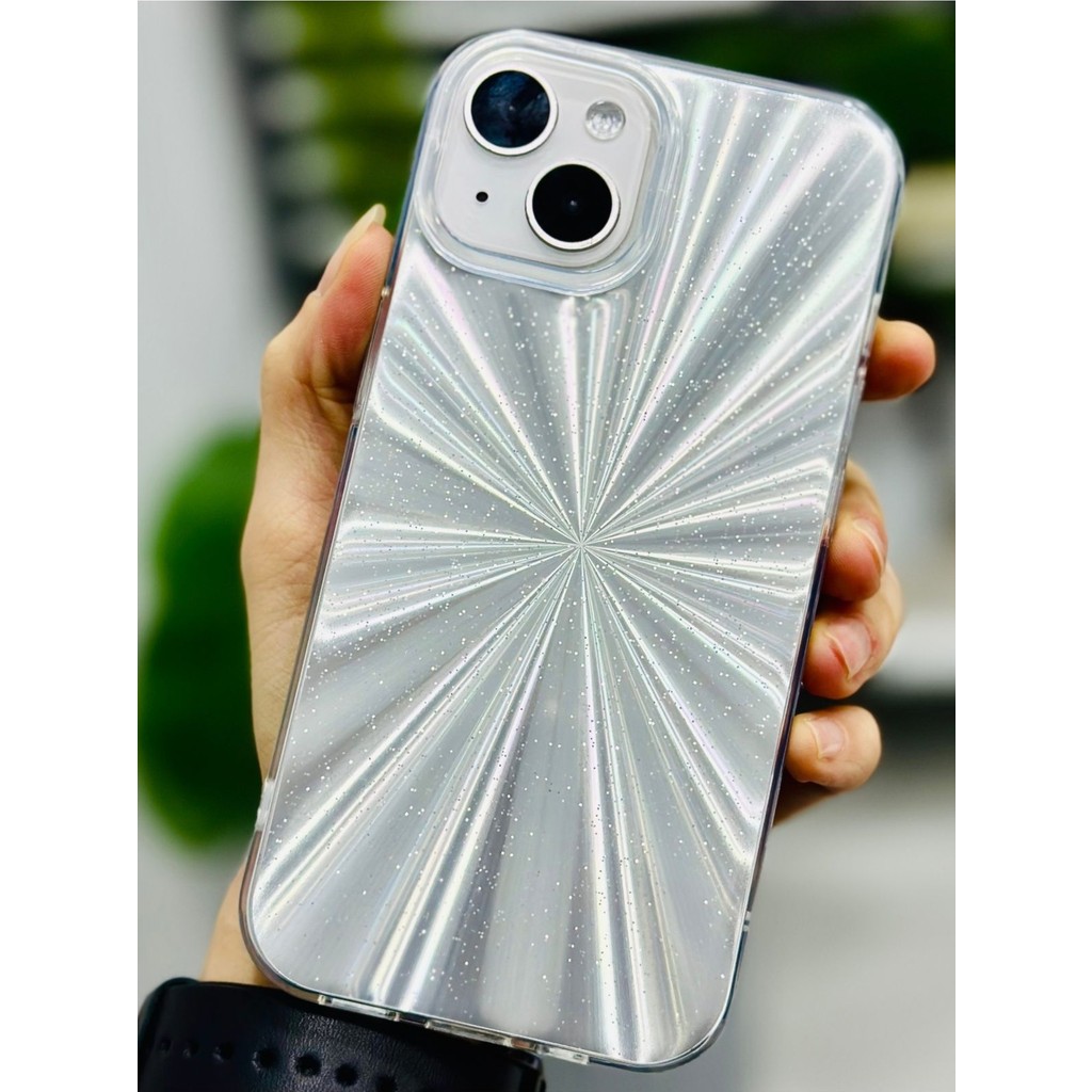 Go Aksesuar Iphone 13 - 14 - 15 Uyumlu Gümüş Prizma Model Silikon Kılıf - iPhone 15 Cep Telefonu Kılıfı Fiyatı