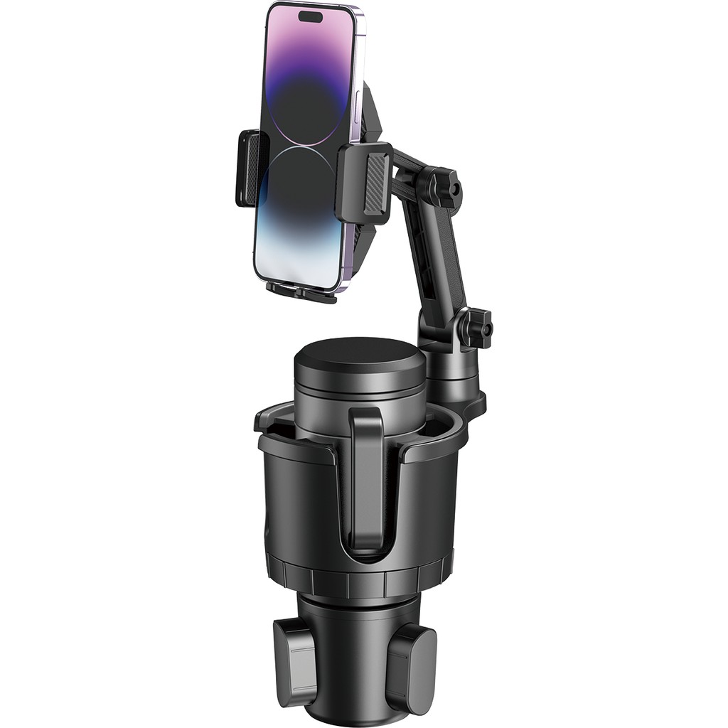 Go-Des Araç Telefon Tutucu ve Bardak Tutucu 360 Derece Dönebilen 2 In 1 Go Des GD-HD566 - Siyah Fincan / Bardak / Kahve Takımı Fiyatı