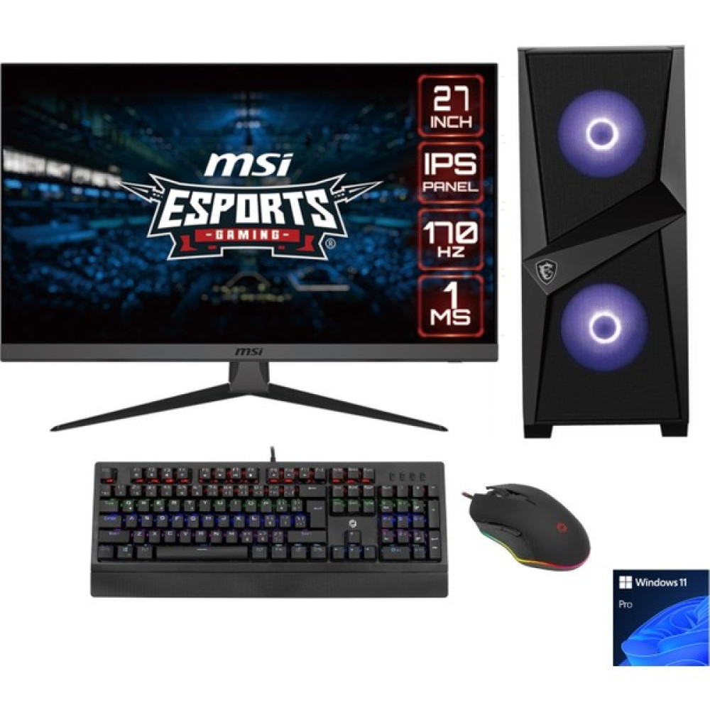 Go Gamer DF1238D Intel Core I7 14700F 32GB 1tb SSD RTX4060TI Windows 11 Pro 27" Masaüstü Bilgisayar Masaüstü Bilgisayar Fiyatı