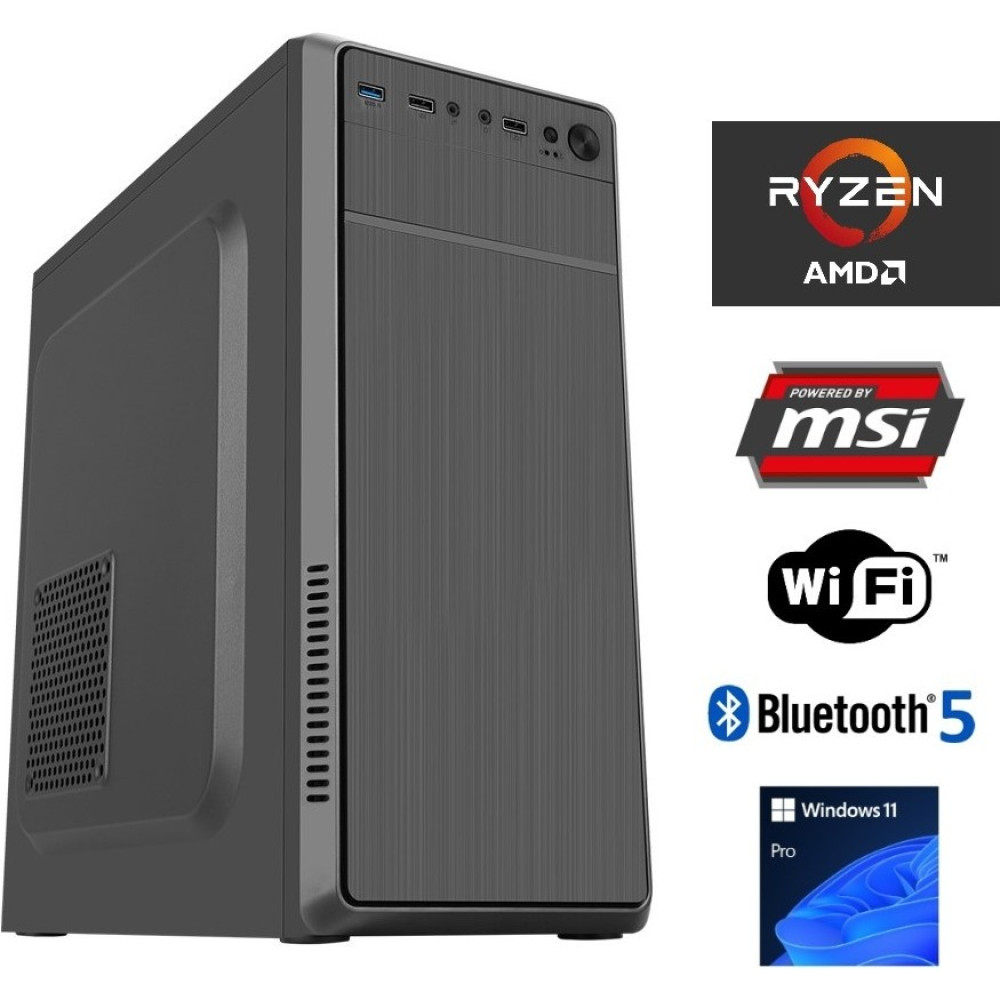 Go Gamer GA27 AMD Ryzen 5 5500 / 16GB 3200MHz / 512GB NVMe SSD / RX550 4GB / AMD Gaming Paket Masaüstü Bilgisayar Fiyatı