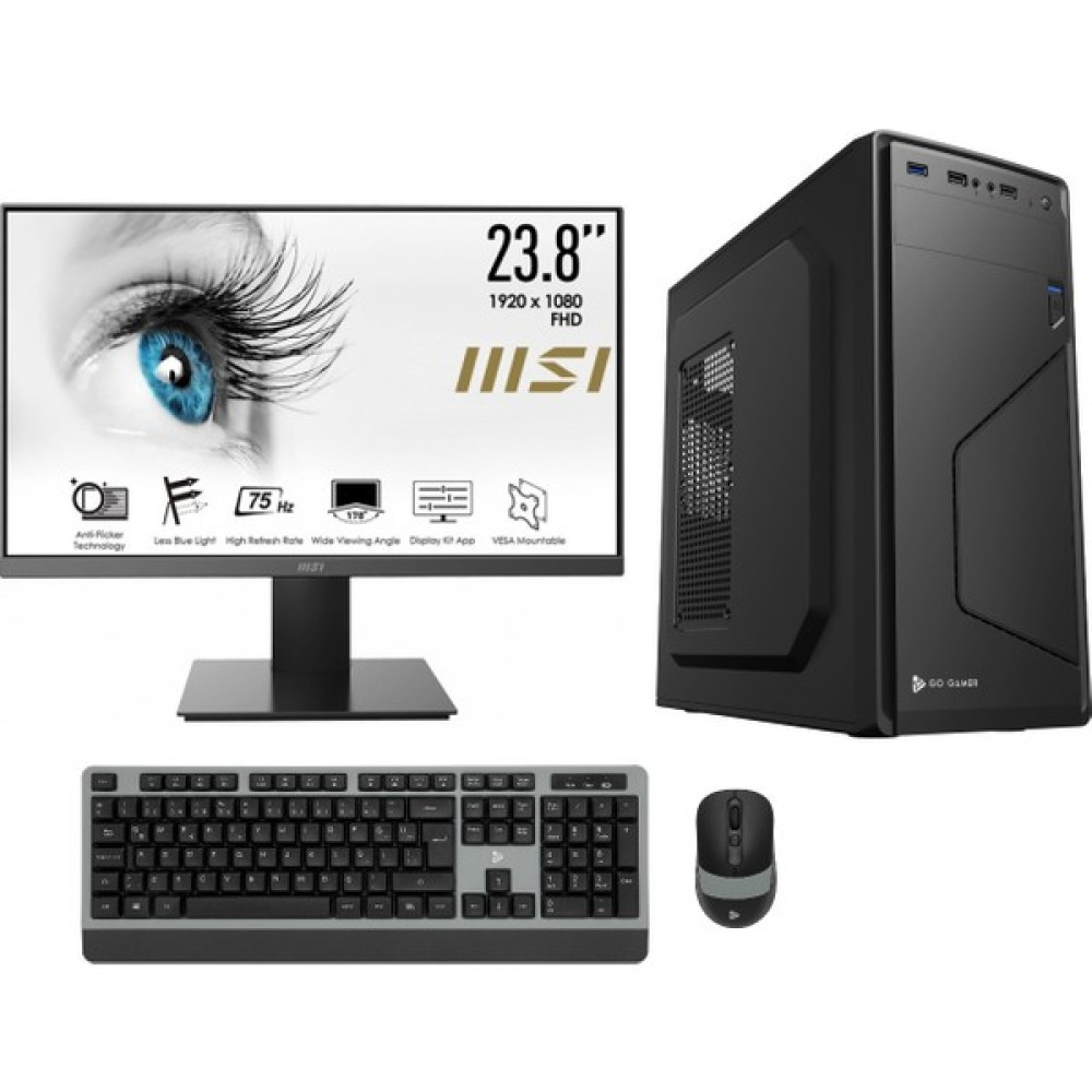 Go Gamer GO371D Intel Core i5 10400F 16GB 256GB SSD GT730 Windows 10 Pro 23.8" Masaüstü Bilgisayar Masaüstü Bilgisayar Fiyatı