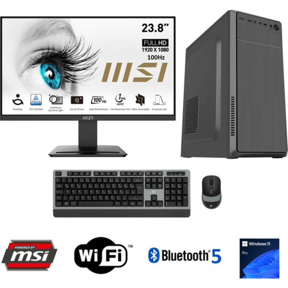 Go Gamer GO4323D Intel Core i3 13100F 16GB 1TB SSD + 1TB HDD RX6500XT Windows 11 Pro 23.8" Masaüstü Bilgisayar Oto Boyaları Fiyatı
