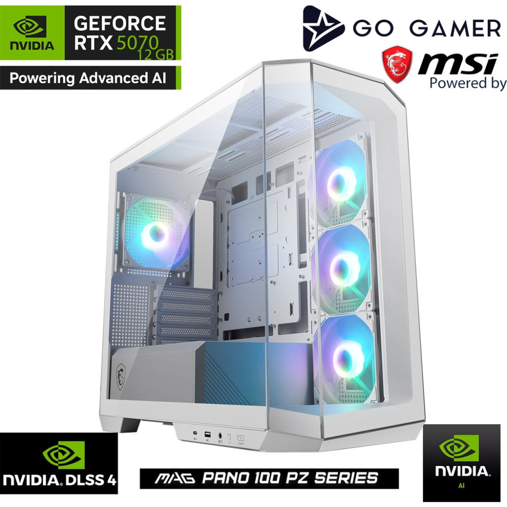Go Gamer W205P Intel Core I9 14900KF / 32GB Ddr5 6000MHZ / 1tb Nvme M.2 SSD / RTX5070 12GB / 360MM Sıvı Soğutma / Wifi 6e & Bt 5.3 / Beyaz Kasa Gam... Masaüstü Bilgisayar Fiyatı