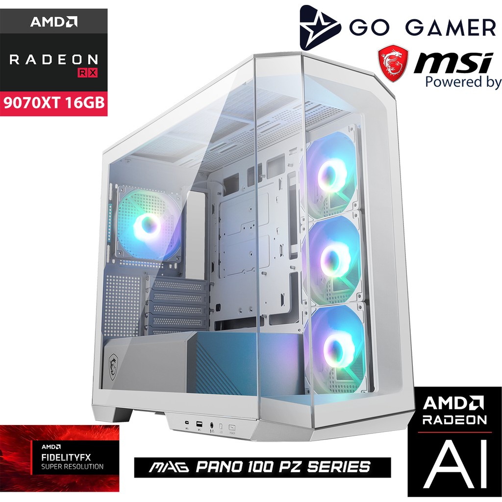 Go Gamer WE281P Amd Ryzen 7 9800X3D / 32GB Ddr5 6000MHZ / 1tb Nvme M.2 SSD / RX9070XT 16GB / 360MM Sıvı Soğutma / Wifi 6e & Bt 5.3 / Beyaz Kasa Gam... İşlemci Fiyatı