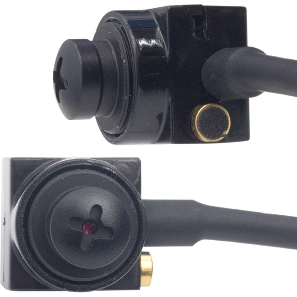 Go İthalat 3.6 mm 800 Tvl 1/4 Sensor Mikrofonlu Siyah Vida Model Mini Kamera Oto Boyaları Fiyatı