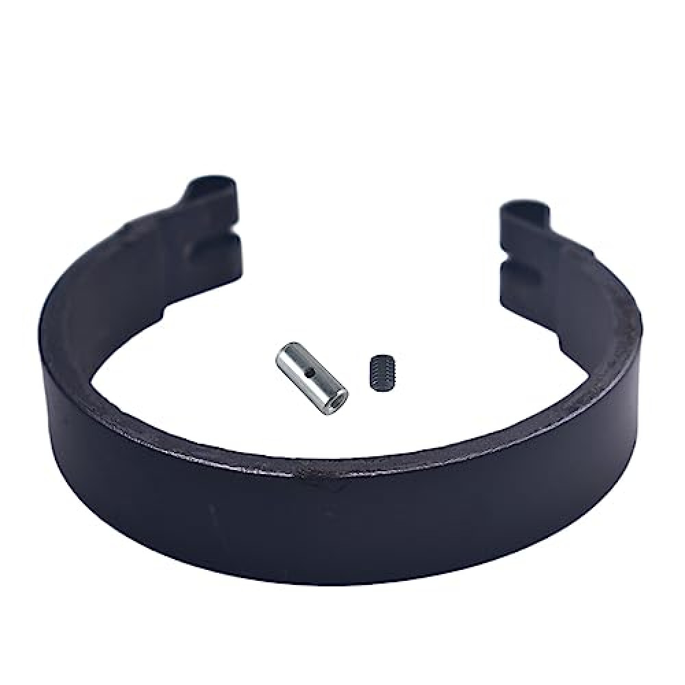 Go Kart Mini Bike 4.5" Brake Band & Pin 4 1/2" fits for Go-Cart ATV Minibike Brake Drum Black