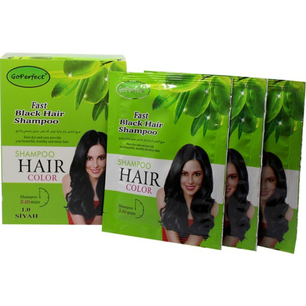 Go Perfect Renklendirici Saç Şampuanı 1.0 Siyah 10X30 300 ml Saç Boyası Fiyatı