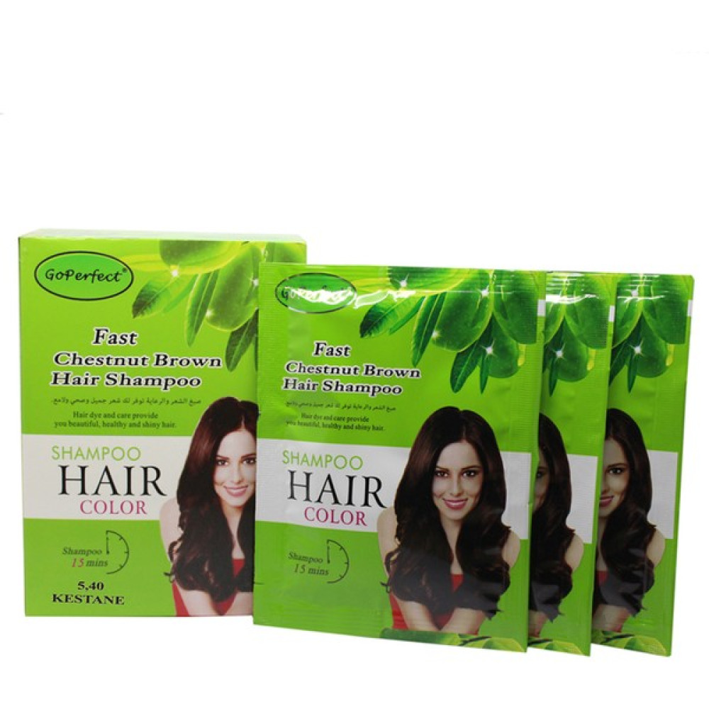 Go Perfect Renklendirici Saç Şampuanı 5.40 Kestane 10X30 300 ml - 5.4 Saç Boyası Fiyatı