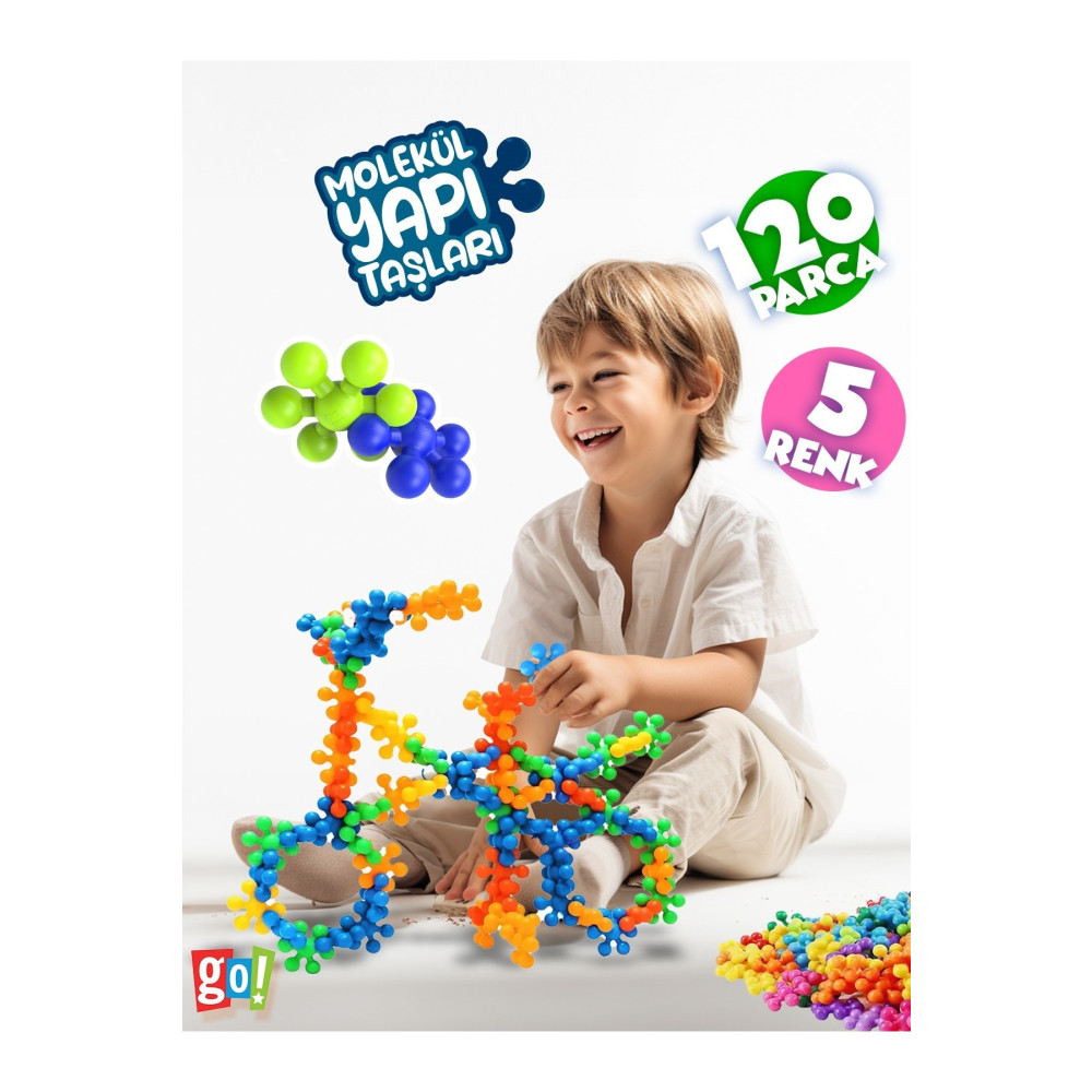 Go Toys Kar Tanesi Molekül Yapı Taşları Eğitici Oyuncak 120 Adet Eğitici Oyuncak Eğitici Oyuncak Fiyatı