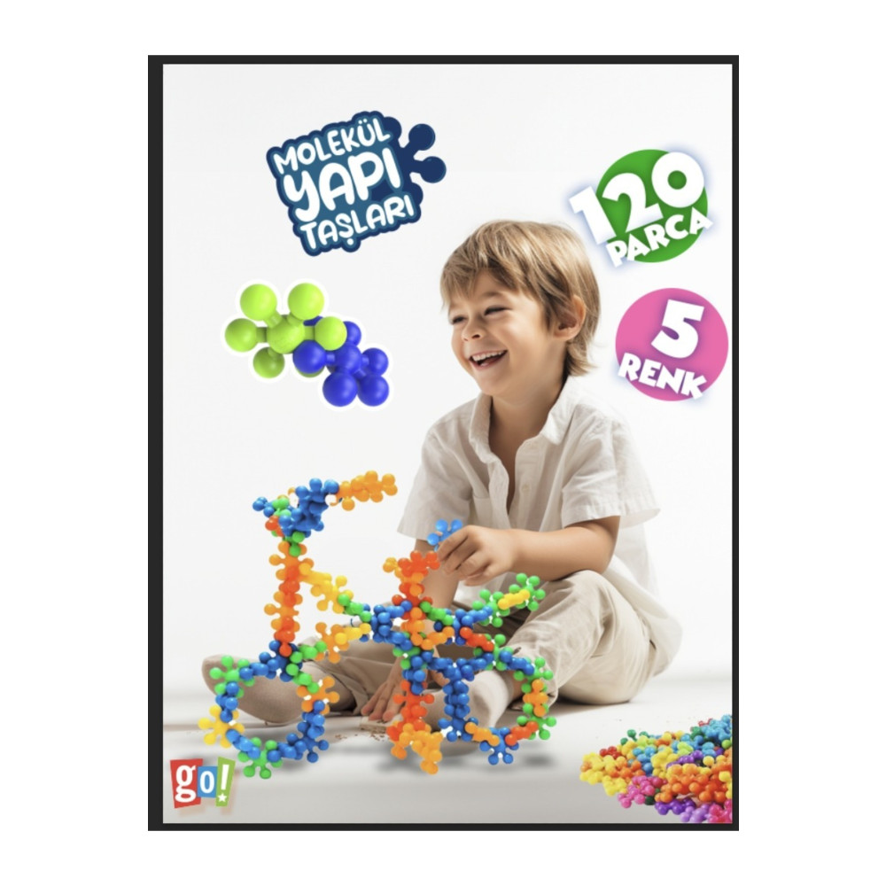 Go Toys Kar Tanesi Molekül Yapı Taşları Eğitici Oyuncak 120 Adet Yapı Oyuncakları Legolar ( Yapım Oyuncakları ) Fiyatı