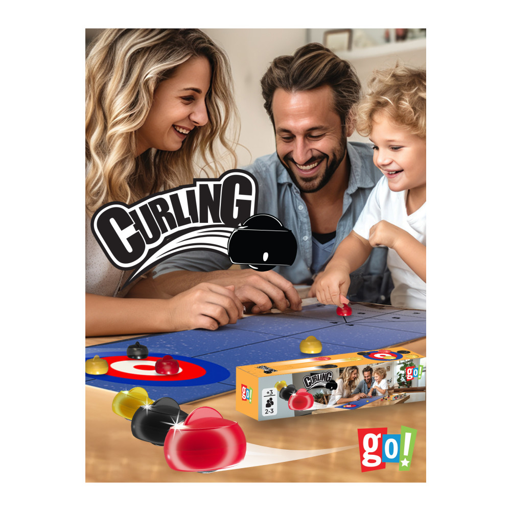 Go Toys Mini Curling Ekransız Vakit Geçirme Aktivitesi Aile Etkileşimi Kutu Oyunu Oyun Takımları Fiyatı