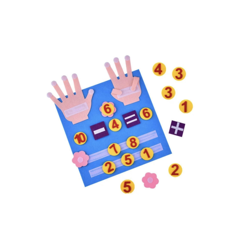 Go Toys Montessori Eğlenceli Erken Matematik Keçe Eğitici Parmak seti Eğitici Oyuncak Fiyatı
