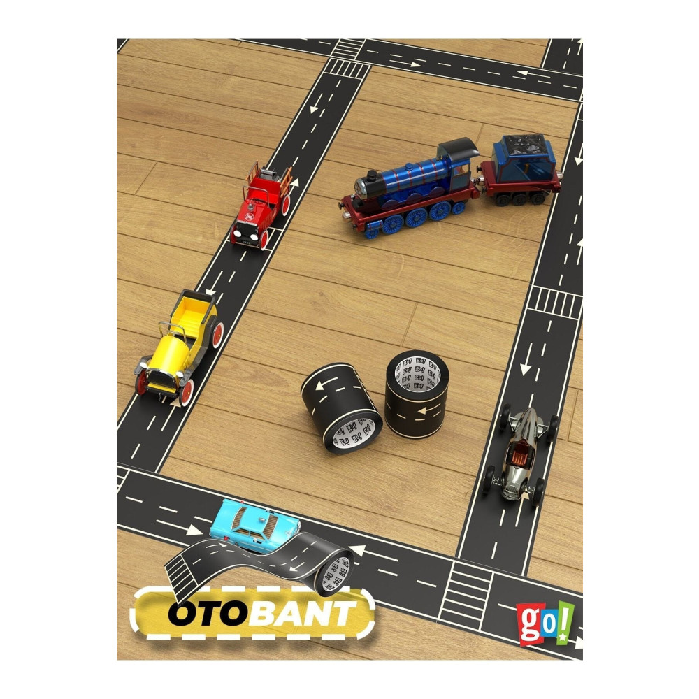 Go Toys Otobant Eğitici Ve Eğlenceli Yol Yapım Bandı - Çocuk Trafik Bantı - Road Tape Oyun Bandı Eğitici Oyuncak Fiyatı