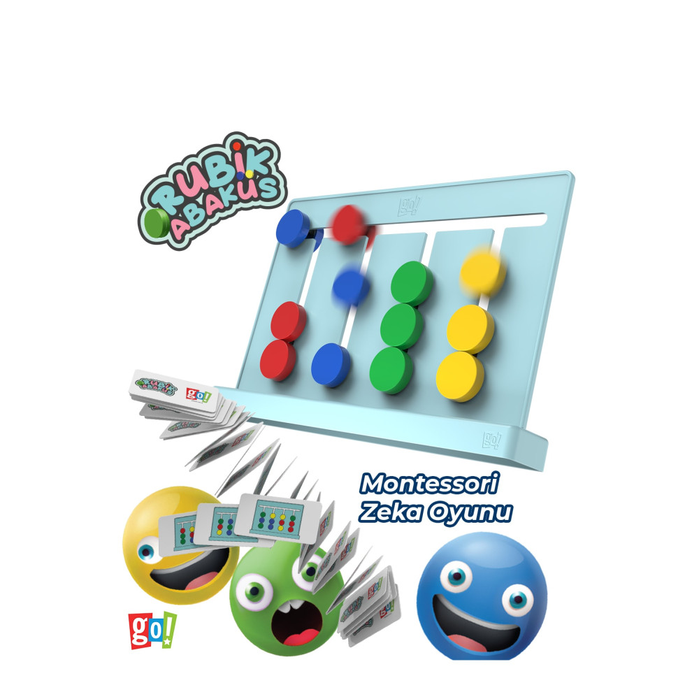 Go Toys Rubik Abaküs Montessori Zeka Oyunu Eğitici Oyuncak Eğitici Oyuncak Fiyatı