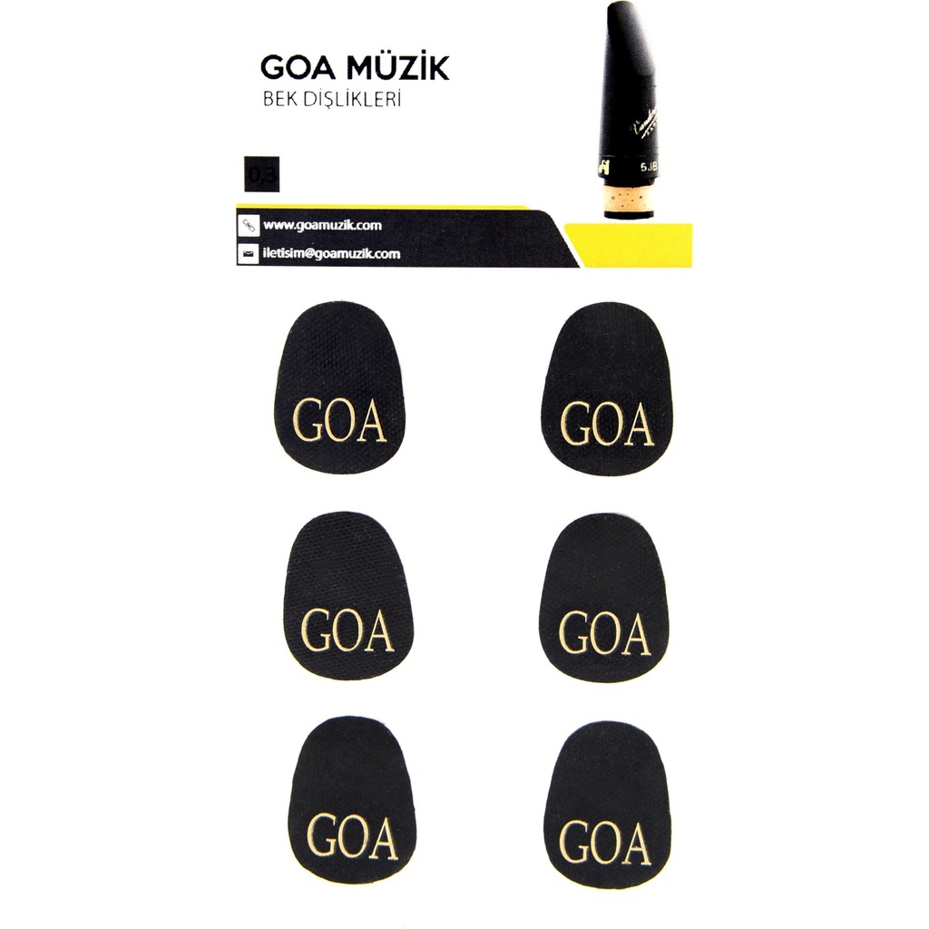 Goa Klarnet Bek Dişliği 0.80MM Nefesli Çalgılar Fiyatı