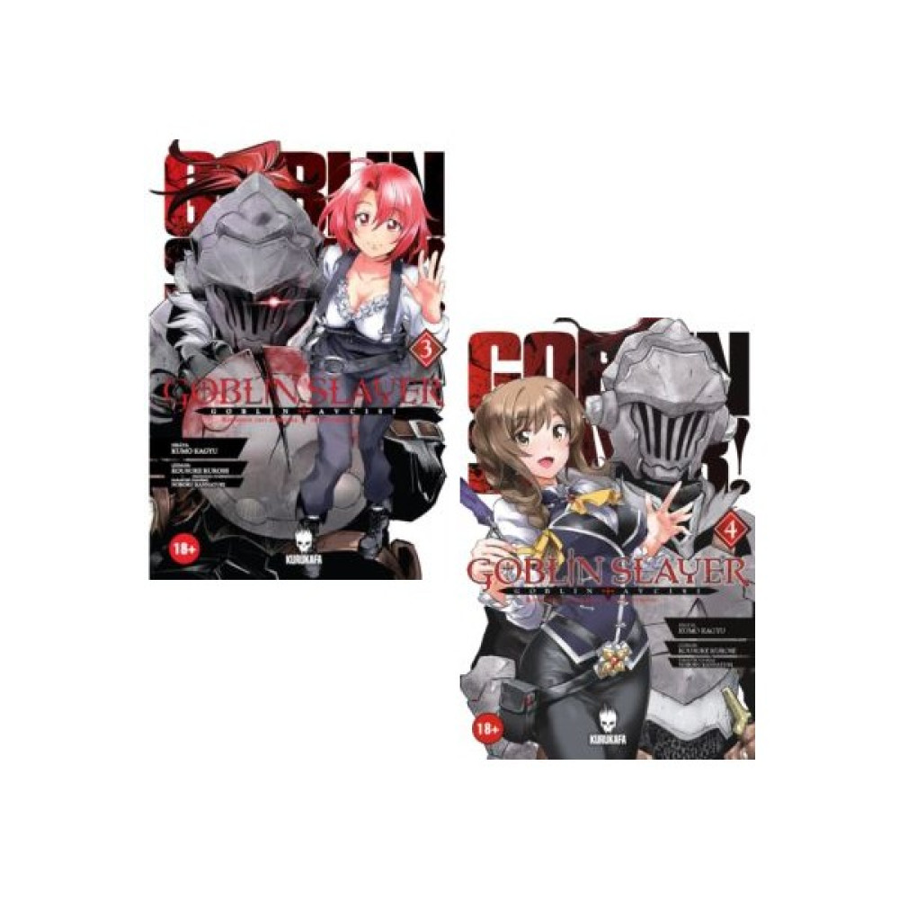 Goblin Slayer 3-4. Ciltler Manga Seti - Kumo Kagyu Çizgi Roman Fiyatı