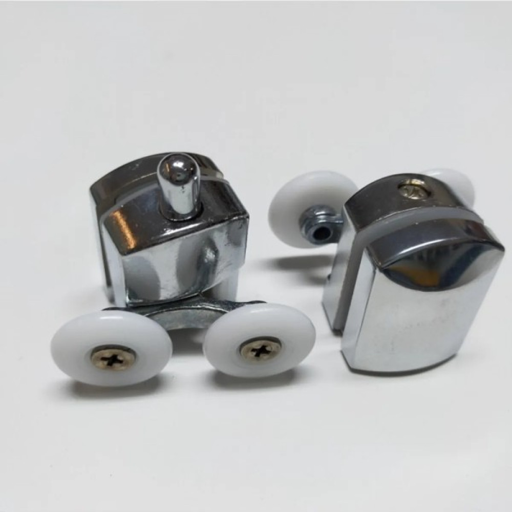 Gobo 8'Li Set Duşakabin Tekerleği Rulman Metal Gövde Teker Çapı 24 Mm. Vitrifiye Fiyatı