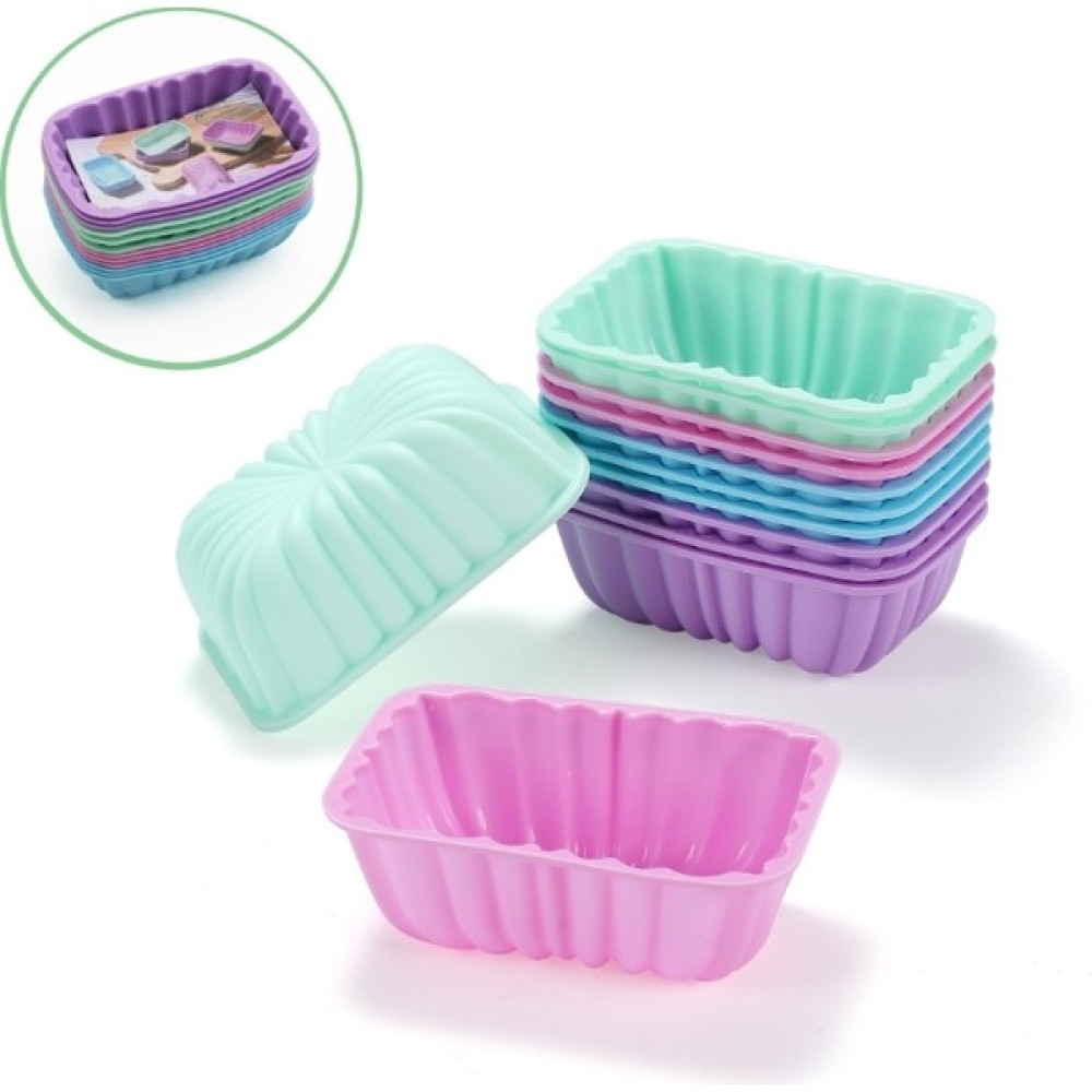Gobo Store 12 Parça Silikon Pastası Muffin Cup Donut Mold (Yurt Dışından) Oto Boyaları Fiyatı