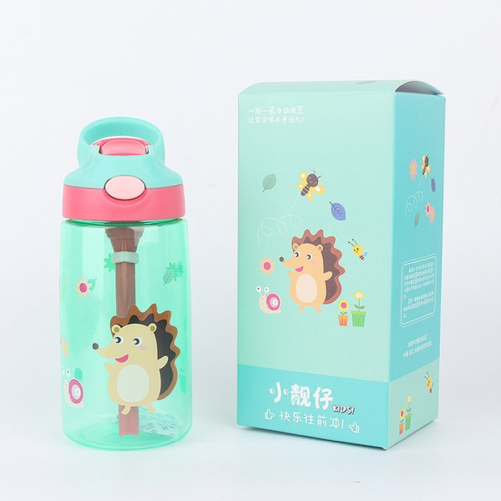 Gobo Store 500ML Çocukların Su Kupası Portable Student Cartoon Duck Straw Cup (Yurt Dışından) Oto Boyaları Fiyatı