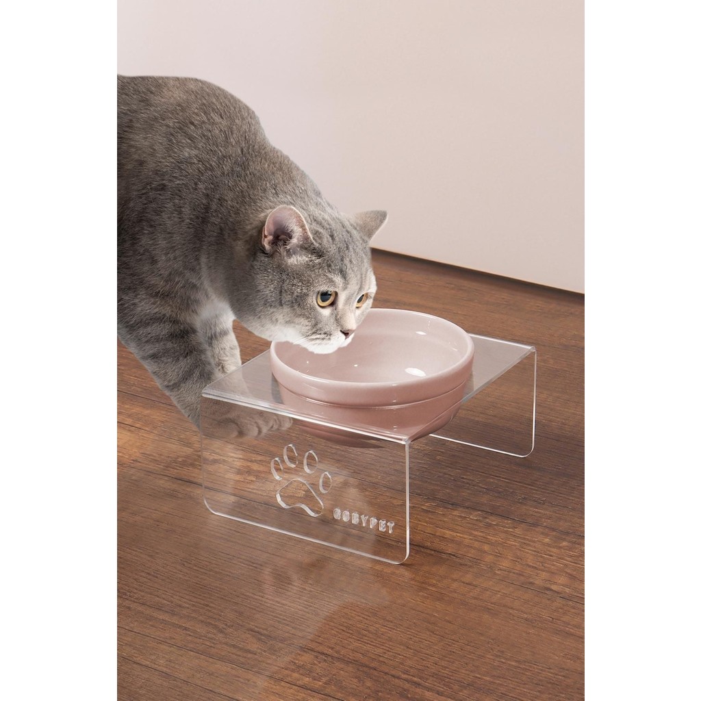 GOBYPET Tekli Seramik Pleksi Mama & Su Kabı 330 ml Pembe Renkli Kolay Temizlenir Tasarım SSD / Solid State Drive Fiyatı