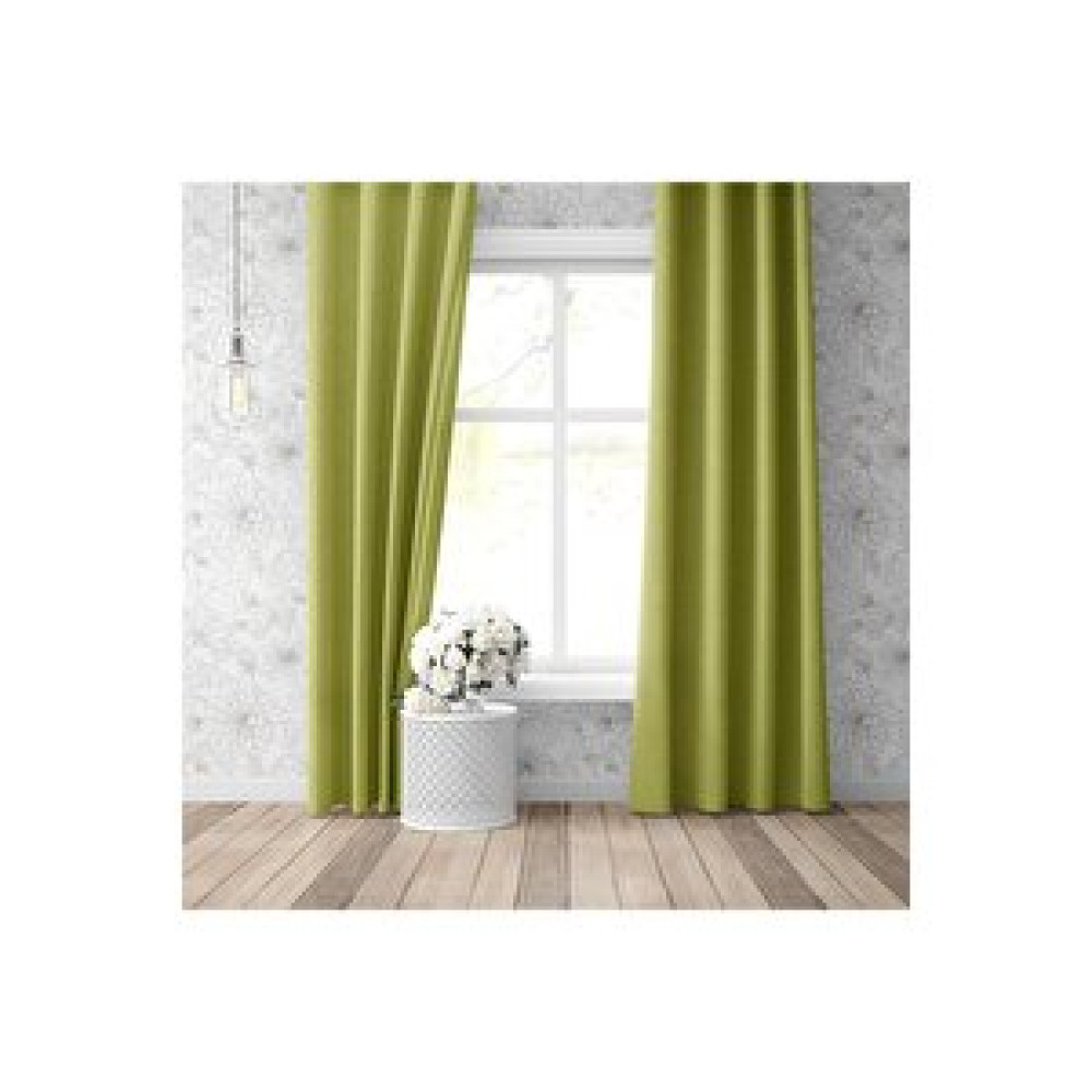 Goccia Home Blackout Karartma Tek Kanat Fon Perde Fıstık Yeşili 50x270 cm Fon Perde Fiyatı