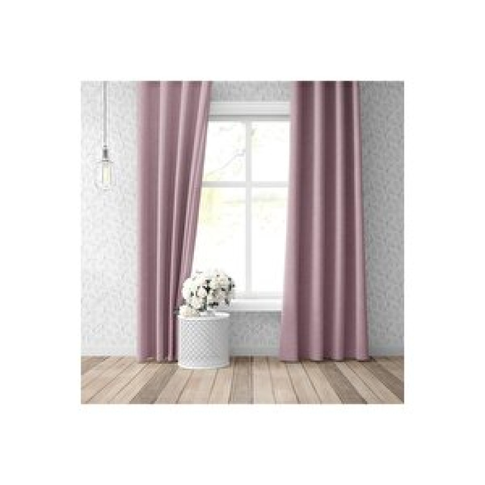 Goccia Home Blackout Karartma Tek Kanat Fon Perde Pudra Pembe 50x270 cm Fon Perde Fiyatı