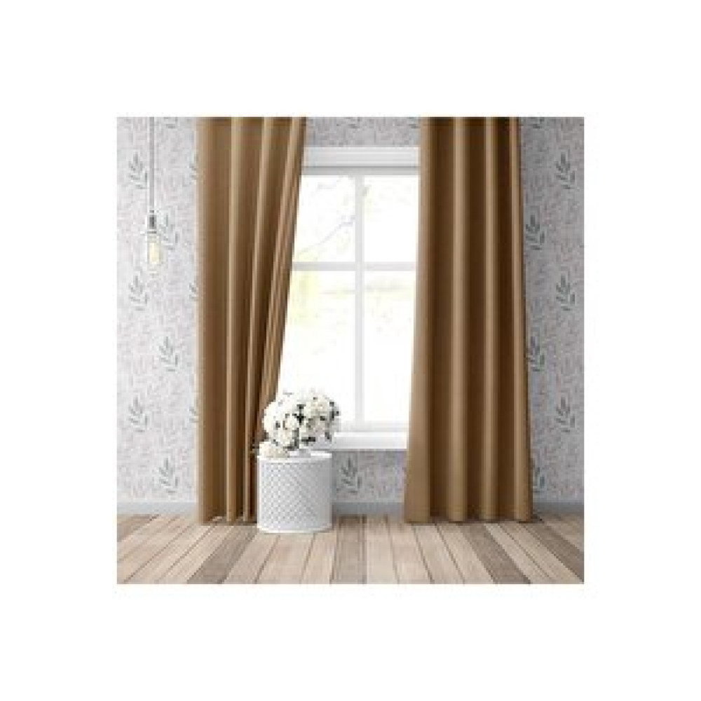 Goccia Home Blackout Karartma Tek Kanat Fon Perde Tarçın Kahve 50x270 cm Fon Perde Fiyatı