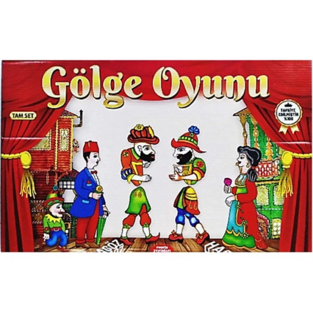 Göçmen Reçete Yayınları Karagöz Hacivat Karkterleri Gölge Oyunu Oyun Seti Fiyatı
