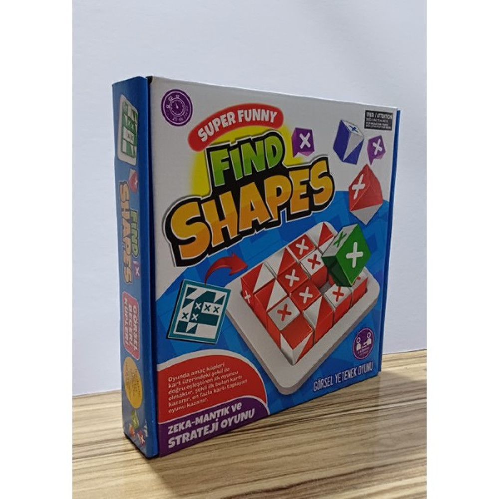 Göçmen Super Funny Find Shapes Qbitz Renkli Küpler Zeka-Mantık ve Strateji Oyunu Oyun Takımları Fiyatı