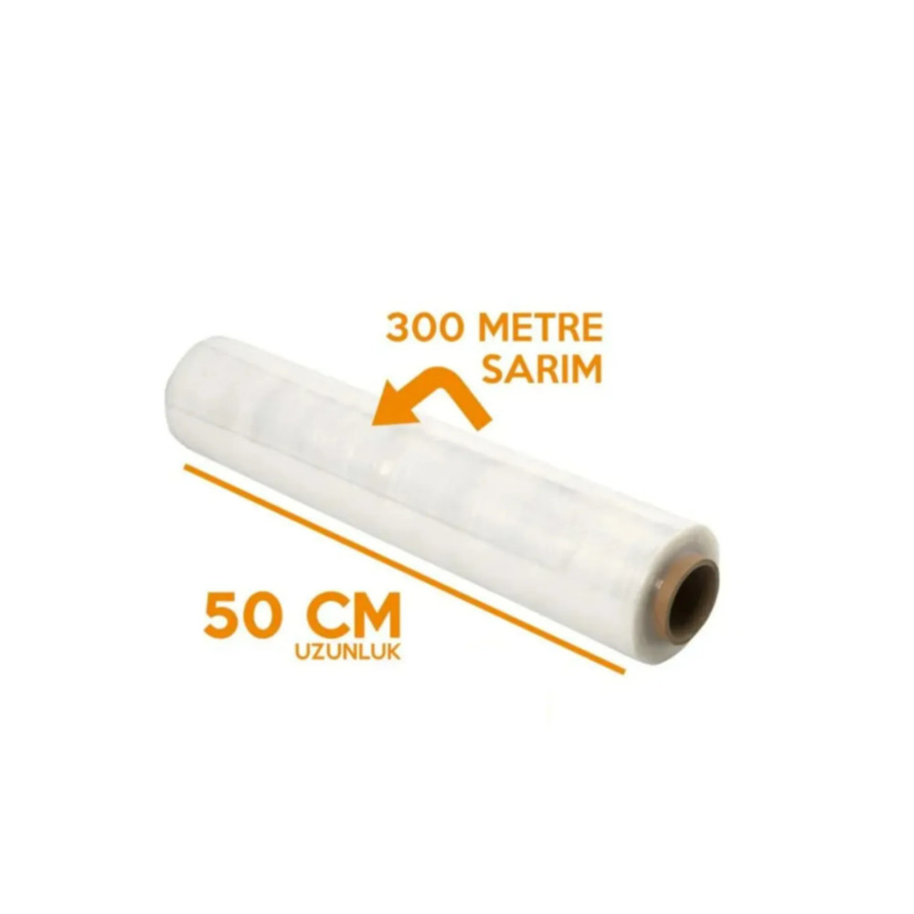 GODHLIFE Palet Streç Film 23 Micron 300 Metre ( 1 Adet ) Streç Film Fiyatı