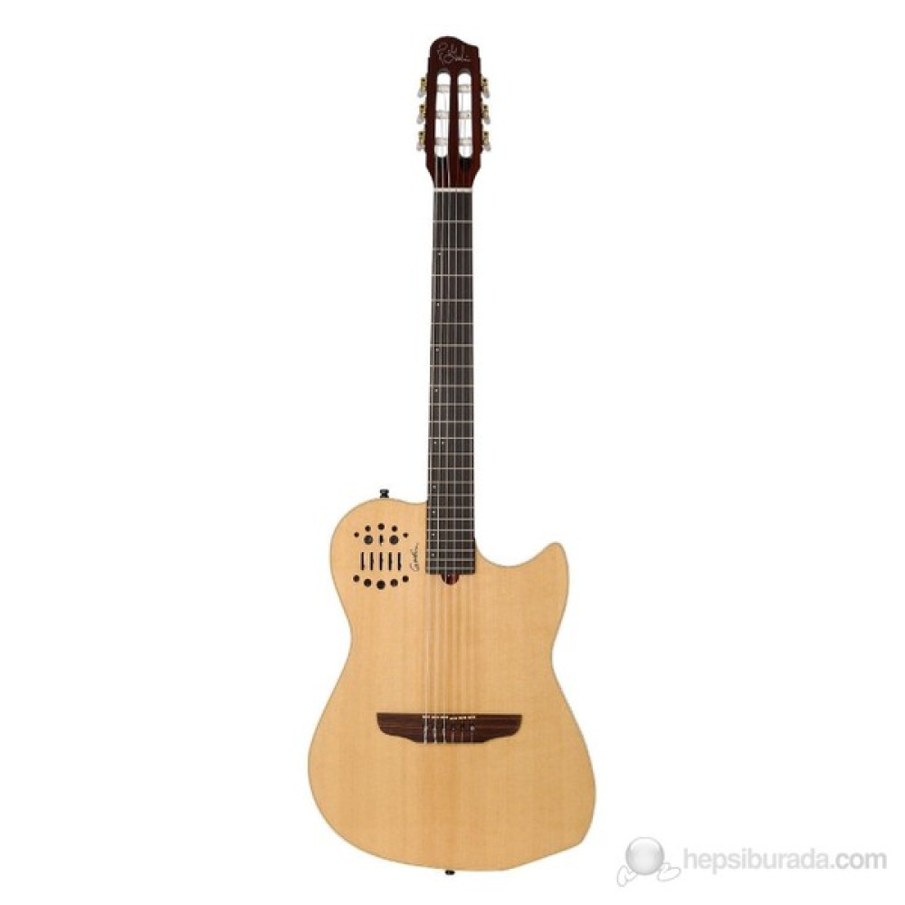 Godin Multiac Nylon SA Elektro Klasik Gitar (Natural) Klasik Gitarlar Fiyatı