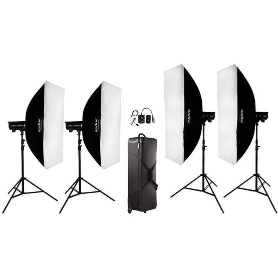 Godox DP800 III-DP400 III 4'lü Paraflaş Kit Şarj Cihazları & Kitler Fiyatı