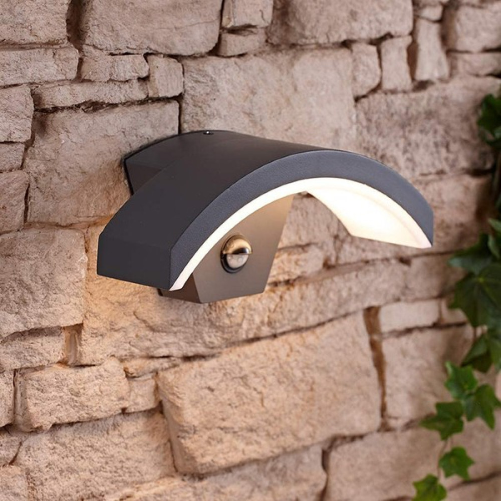 Goeco Dış Mekan LED Duvar Lambası Pır Hareket Sensörü Su Geçirmez Duvar Işığı Bahçe Sundurma Avlu Koridor 24W 220V Alüminyum Lamba Gövdesi (Yurt Dı... Aplikler Fiyatı