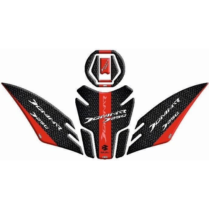 Gogo Premium Bajaj Dominar 250 2020 - 2024 Uyumlu Tank Pad Set - Kırmızı Diğer Fiyatı
