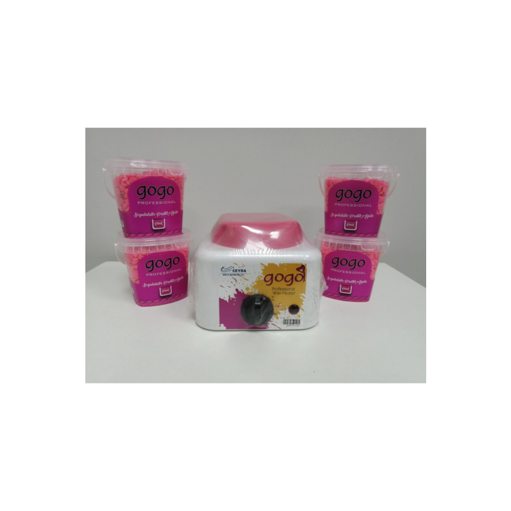 Gogo Professional 250 Gr Pink Boncuk Ağda 4 Adet Ağda Ürünleri ve Makineleri Fiyatı