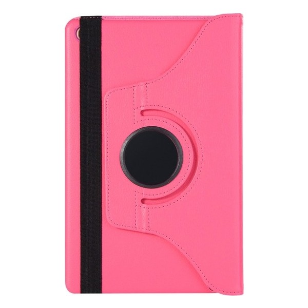 Gogo Samsung Galaxy Tab A 10.1'' T510 Kılıf 360 Rotating Stand Deri Koyu Pembe Tablet Kılıfı Fiyatı