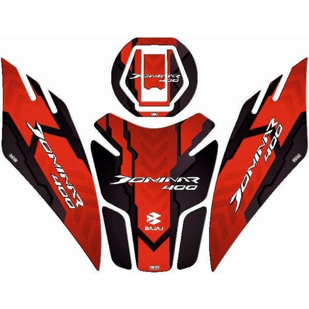 Gogomoto Bajaj Dominar 400 2017 - 2023 Uyumlu Tank Pad Set 004 Motorsiklet Aksesuarları Fiyatı