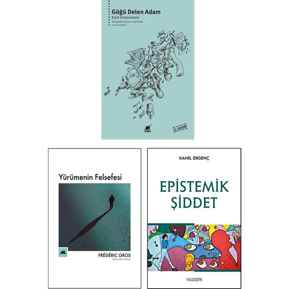 Göğü Delen Adam / Yürümenin Felsefesi / Epistemik Şiddet (3 Kitap Set) - Frederic Gros Güncel - Genel Konular Fiyatı