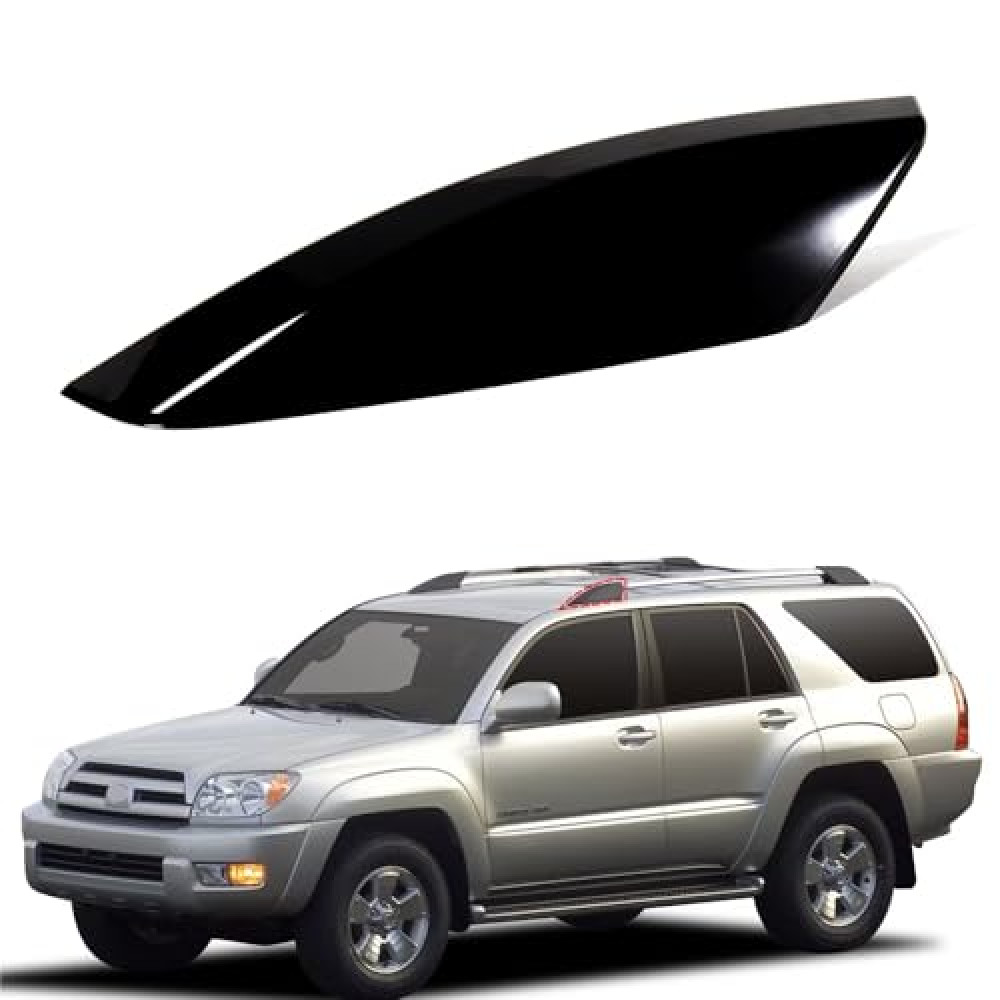 Goholy Car Roof Rack End Caps Compatible with Toyota 4Runner 4WD N210 2003 2004 2005 2006 2007 2008 2009 Roof Rail End Cap Roof Rack Cover Shell Protection Roof Rack Accessories