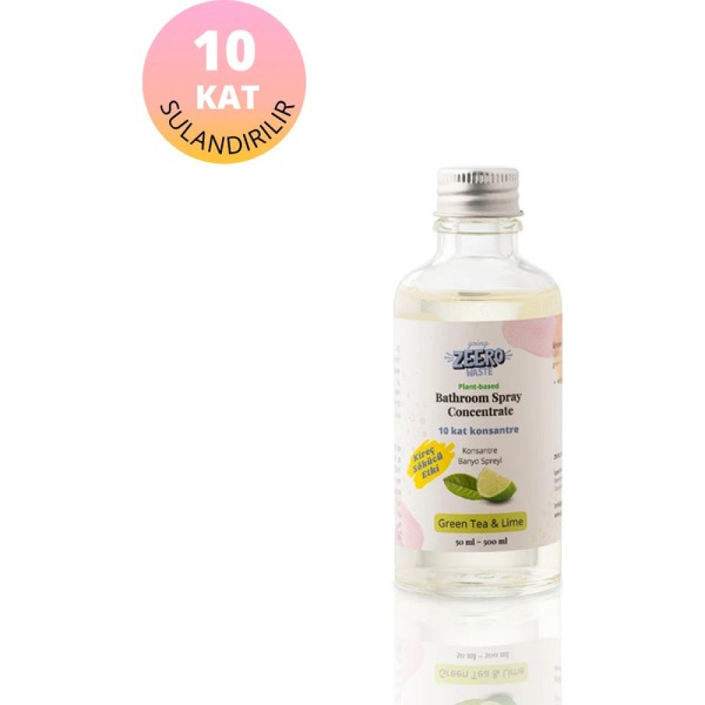 Going Zeero Banyo Temizleme Spreyi - Süper Konsantre - Lime & Okaliptus - 50ml Parlatıcı ve Temizleyiciler Fiyatı