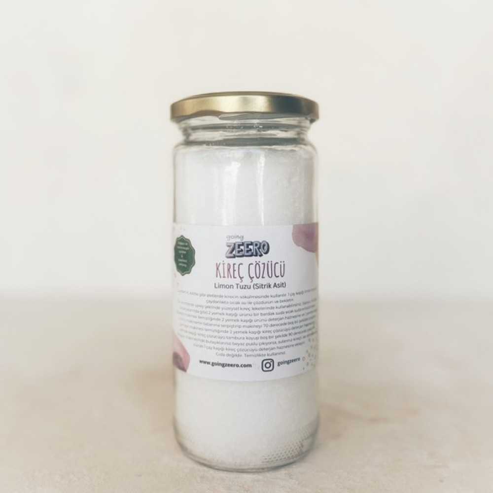 Going Zeero Kireç Çözücü & Bulaşık Makinesi Temizleyici Ekonomik Boy 400 gr Çamaşır Makinesi Ürünleri Fiyatı