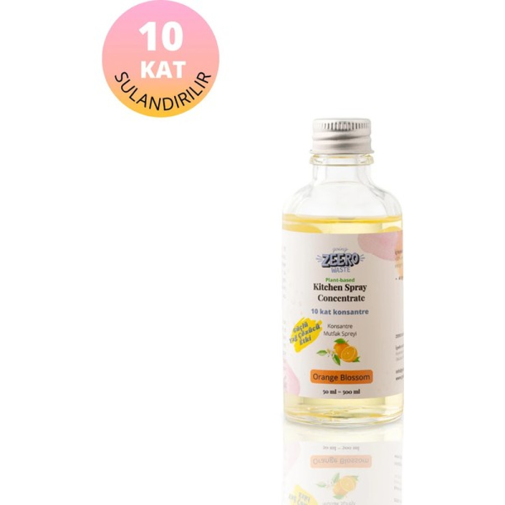 Going Zeero Mutfak Temizleme Spreyi - Süper Konsantre - Orange Blossom - 500 ml Parlatıcı ve Temizleyiciler Fiyatı