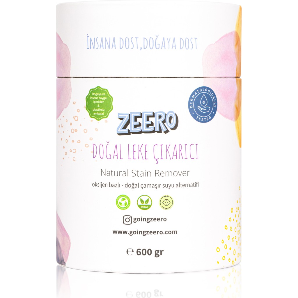 Going Zeero Oksijen Bazlı Doğal Leke Çıkarıcı 600 gr Plastiksiz Ambalaj ile Derinlemesine Temizlik Çamaşır Yıkama Fiyatı