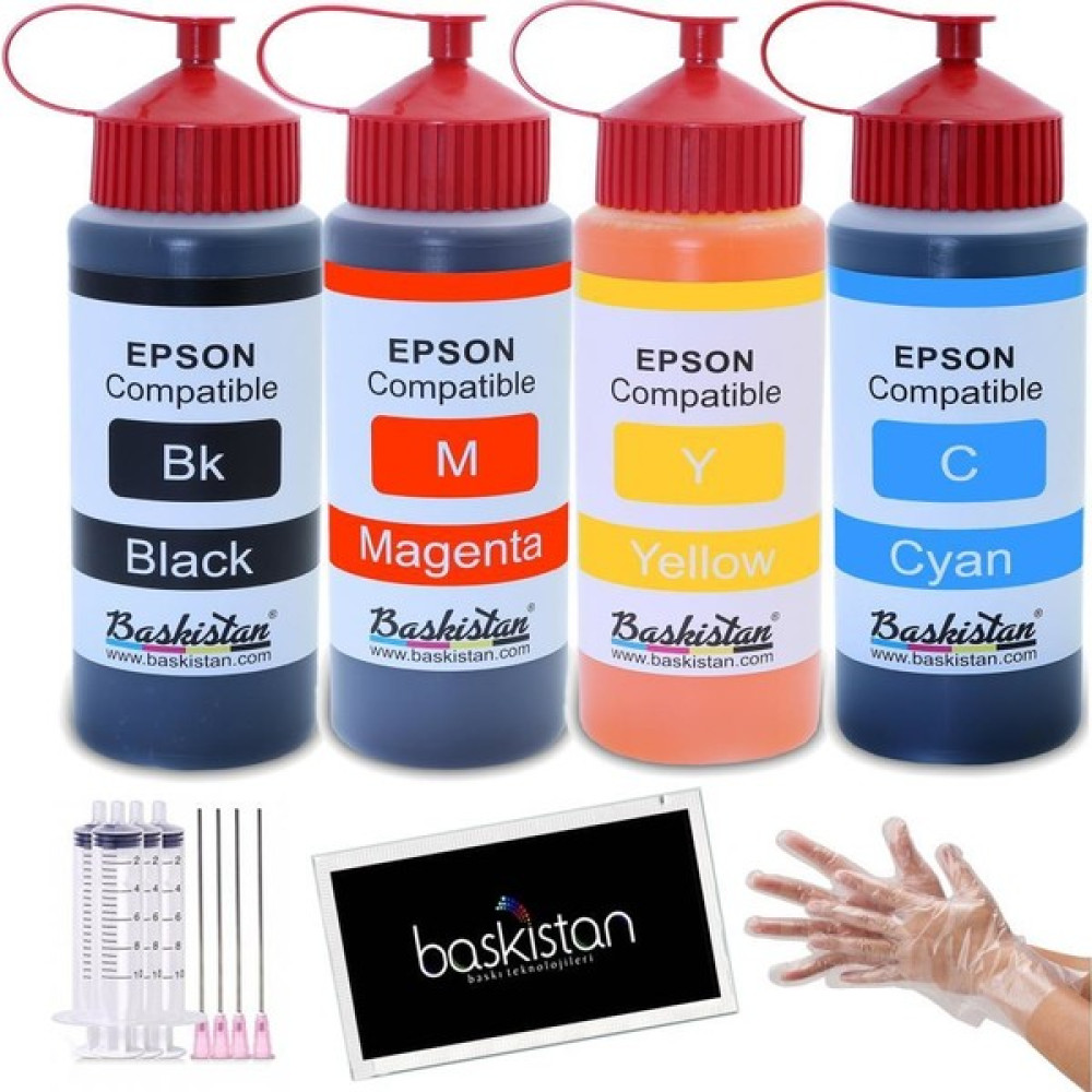 Goink Bitmeyen Kartuşlu Yazıcı Mürekkebi (4X500 Ml) 15000 Sayfa Baskı - Renkli Kartuşlar Fiyatı