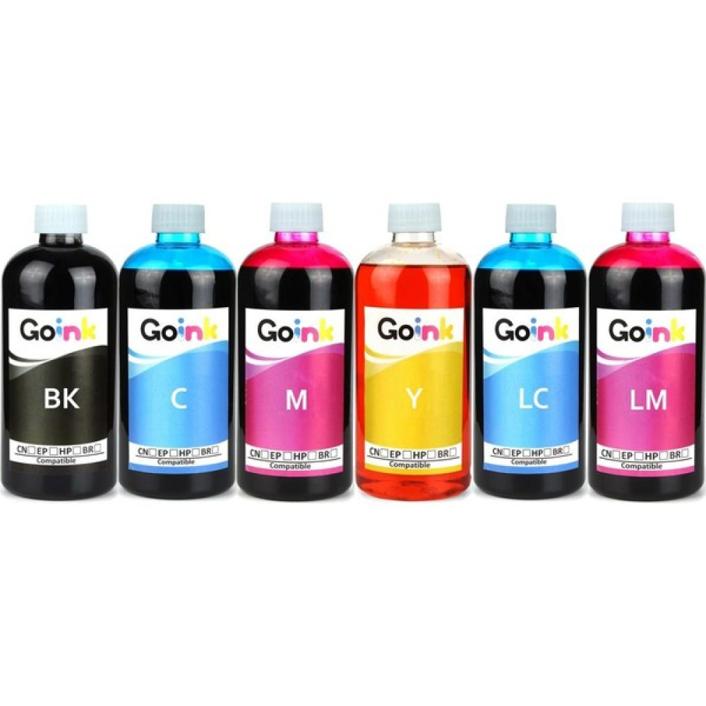 Goink Epson L8050 108 Uyumlu 6X500 ml Mürekkep Seti - Renkli Kartuşlar Fiyatı