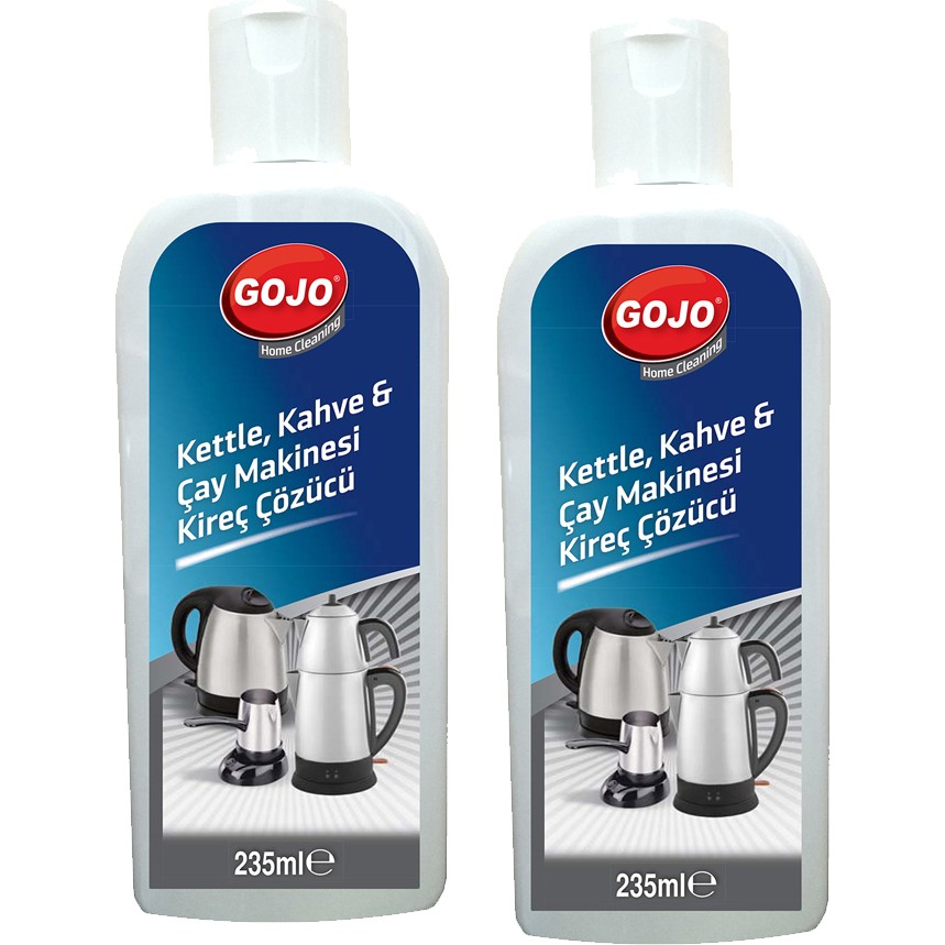 Gojo Kettle, Kahve & Çay Makinesi Kireç Çözücü 235 ml 2'li Set Çay Makineleri Fiyatı