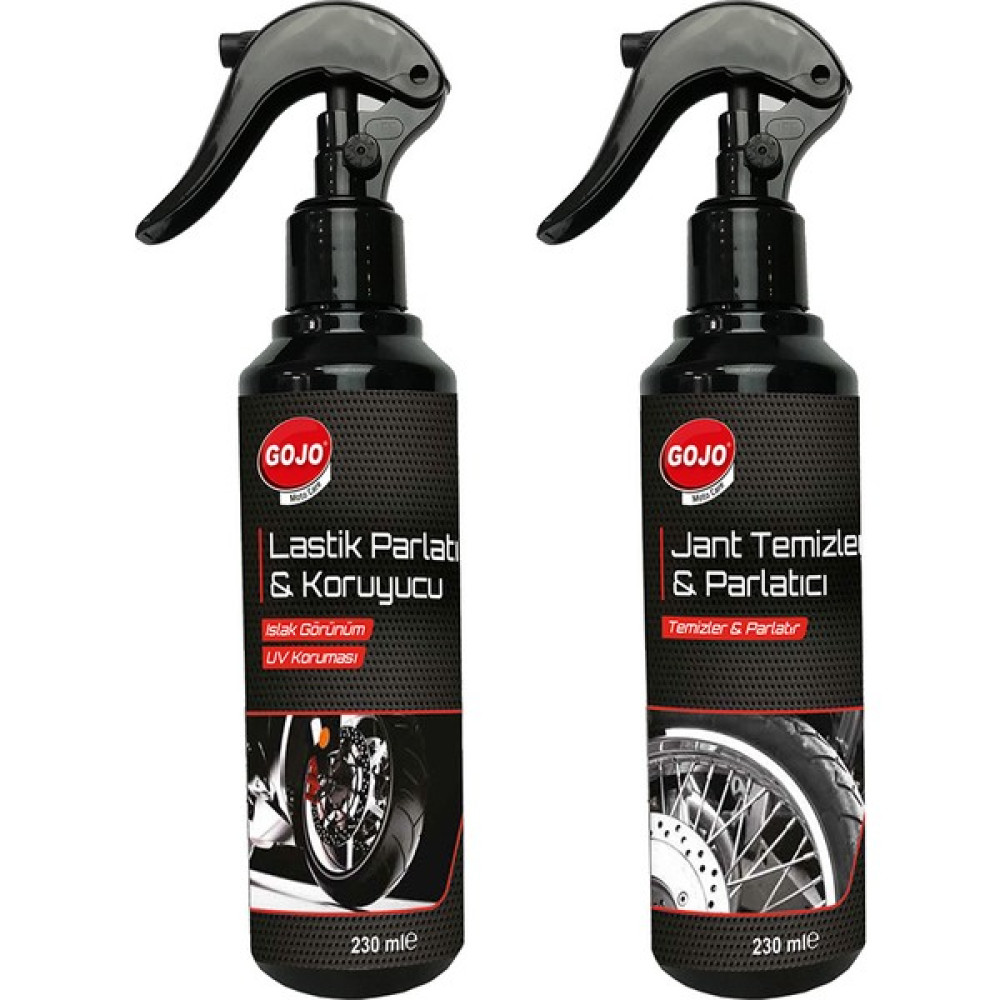 Gojo Motosiklet Lastik Parlatıcı Koruyucu ve Jant Temizleyici 230 ml Oto Bakım & Temizlik Ürünleri Fiyatı