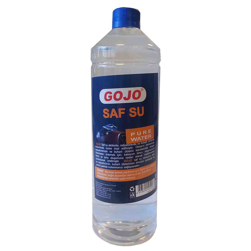 Gojo Saf Su 1000 Ml Oto Bakım & Temizlik Ürünleri Fiyatı